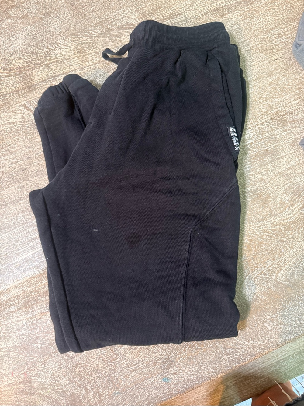 Bauer Black Men's Jogger Sweatpants